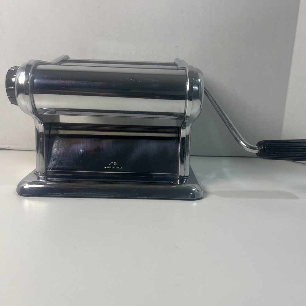 Vintage Cross Pasta Maker With 3 Different Rollers Made In Italy